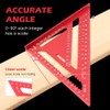 Carpenter Square 7 Inch Metal Squares Ruler Aluminum Alloy -