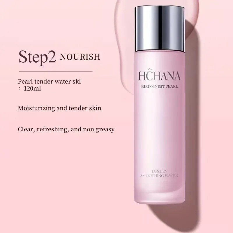 Set 6 Piezas Tratamiento Facial Hidratante Hchana Birds Nest