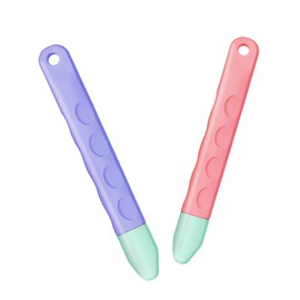 2 Stück Tablet Stift für Kinder, Kinderfreundliche Stylus Stifte für Touchscreens, Tablet Eingabestift,Touchscreen Touch Stift,Weich Silikon Kinder Tablet Stift für Handys Tablets Kinder Smartwatch