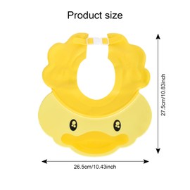 Baby Shower Cap, Hair Washing Protection for Kids, Shampoo Cap for Kids, Baby Bathing Cap, Visor Hat for Eyes, Ears and Face Protection, Bath Head Protection for Infants, Toddlers, Children