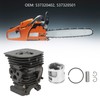 Chainsaw Cylinder Head Piston Kit 537320402 Replacement for Husqvarna 455