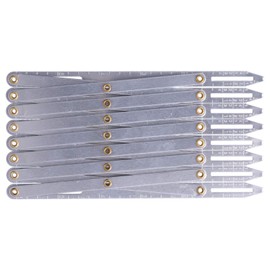 Aluminum Sewing Gauge, Adjustable Length Multifunctional Space Divider Expanding & Fabric Anti DIY Curtain Accessories for Household Multiple Equal Distance Quilting Button