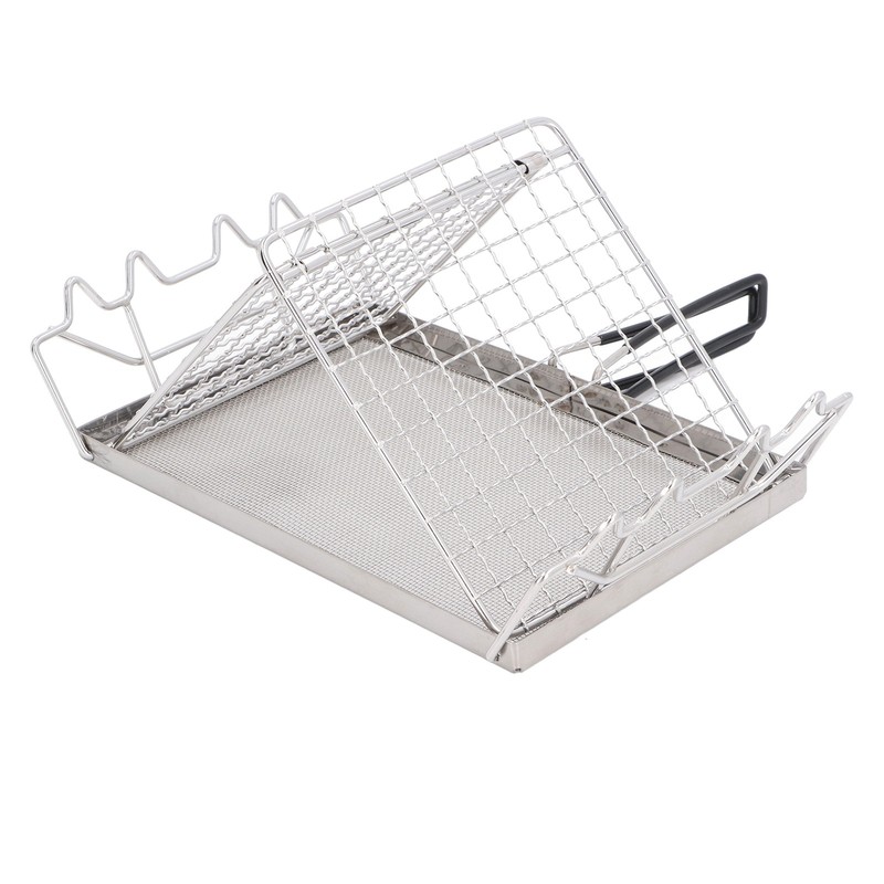 Camp Stove Toaster Stainless Steel Foldable Portable Camp Stove Toaster