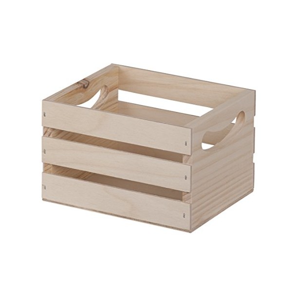 Walnut Hollow 23873 6.5 by 5.3 by 4.25-Inch Crate, Mini