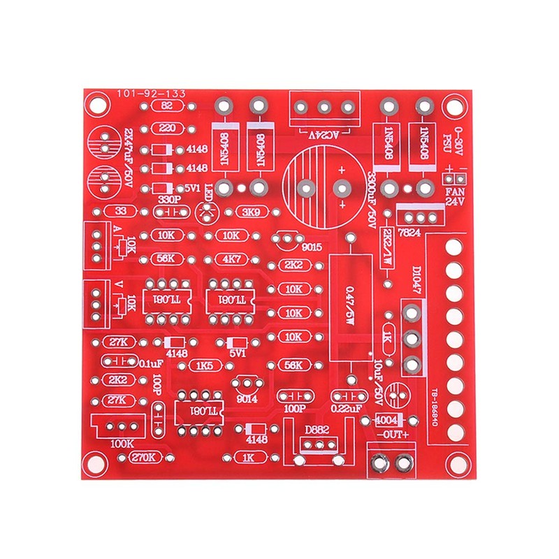 Hailege 0-30V 2mA-3A Adjustable DC Power Supply Regulated Module DIY