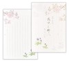 Nubby Shuni Shuni Shu Sakura & Sumire Stationery and Envelopes