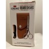 Cremo Beard Shears w Mini Comb and Case High Quality Steel Mustache Sideburns