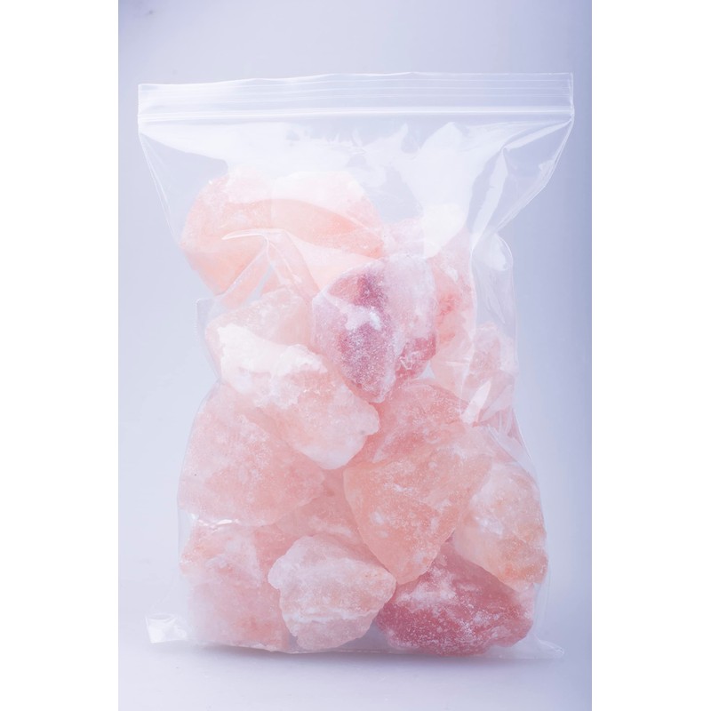 Himalayan Pink Salt Chunks 100% Natural Solid Mineral Rock Salt