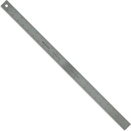 Westcott ZC-24 Zero Center - Regla de metal de acero inoxidable con base de corcho antideslizante, 24 pulgadas, cromo