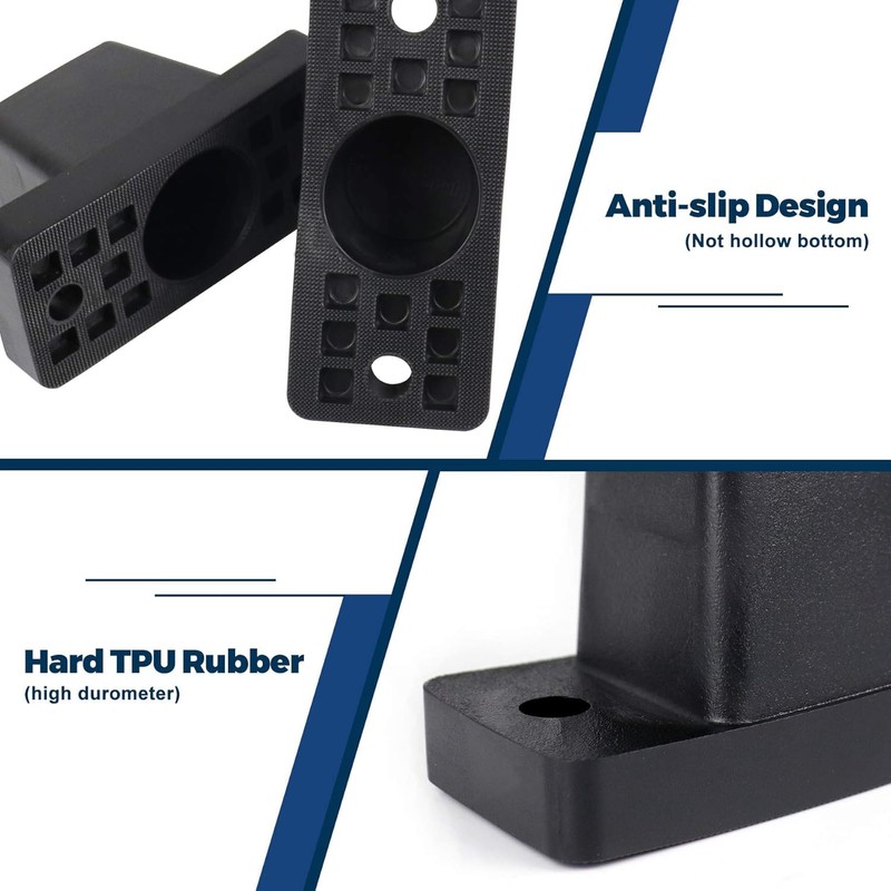 Hsthe Sea 4 pcs Air Conditioner Mounting Rubber Pads Bracket