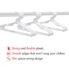 Kids Hangers for Closet- 11.6 Inch 30 Pack Plastic Baby