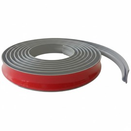 3ft Carpet Edge Trim, Carpet to Tile Transition Strip, Flexible Cuttable Floor Transition Strip, Threshold Cover for Doorways with a Height Less Than 5 mm Gray