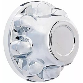 Unbranded Trailer Center Cap 16" 8 Lug 6.5" Bolt Circle 7k Axle Chrome Hub Cover 1 single