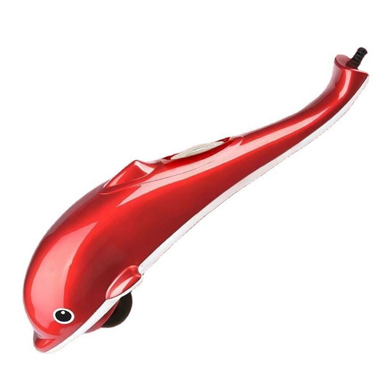 Deep Tissue Percussion Massager Dolphin Shape for Neck Shoulder Relieve