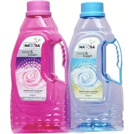 Nayasa Fontana 1500 ml Bottle (Pack of 2, Multicolor)