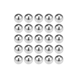 MACHSWON 3/8 inch（9.525mm） Steel Ball,304 Stainless,Bearing Balls,G100 Precision Balls, Ideal for Various Industries,25pcs
