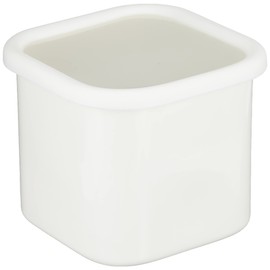 PEARL METAL DELISH KITCHEN HB-4238 Storage Container, White, 43.9 fl oz (1,400 ml), Hollow Deep,
