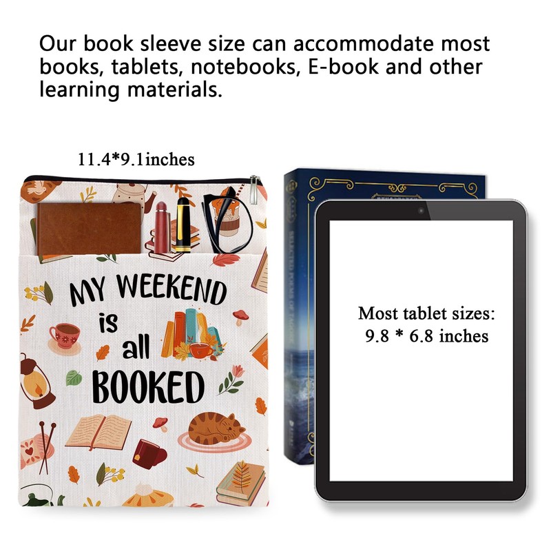 Inspirational Book Sleeves, Funny Book Sleeve, Funny Book Covers Gifts