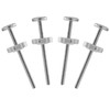 4Pcs Baby Gate Threaded Spindle Rod M8 (8mm) Replacement Parts