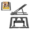 Adjustable Laptop Stand, Foldable Tablet Stand, 6 Levels Height, Portable