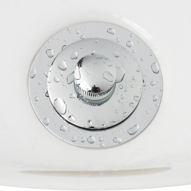 Artiwell Push & Lock Tub Trim Set with Single-Hole Overflow
