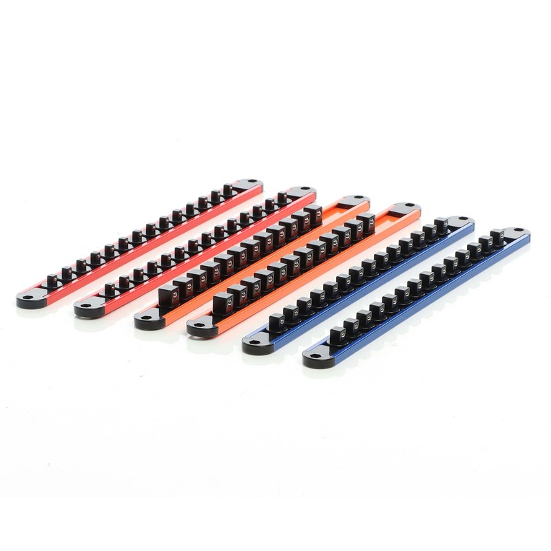 XPOtool Socket Spanner Organiser Pack of 6 360° Rotatable ABS