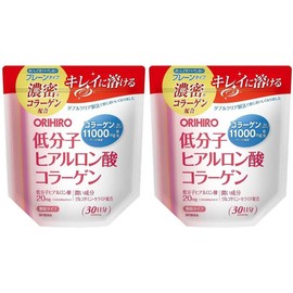 Orihiro Low Molecular Hyaluronic Acid Collagen Powder 180g 2pcs / 오리히로 저분자 히알루론산 콜라겐 파우더 180g 2개