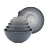 COOK WITH COLOR Mixing Bowls Set with TPR Lids -