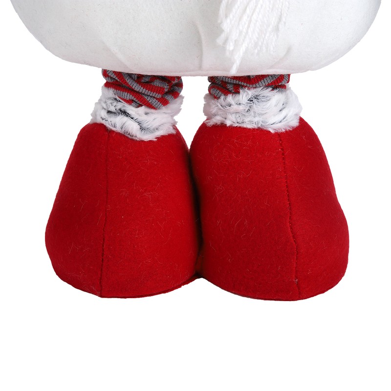 Retractable Standing Snowman Doll Toy Christmas Decoration for Birthday Festival