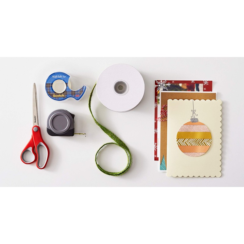 Scotch Wall-Safe Tape, 2 Dispensered Rolls, Sticks Securely, Removes Cleanly,
