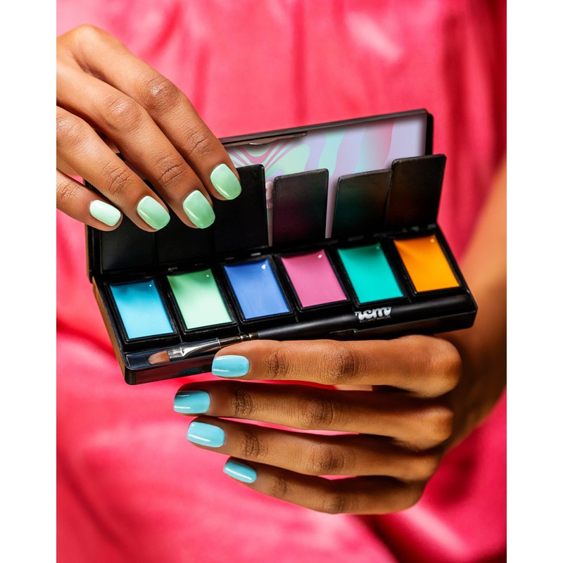 Red Carpet Manicure Cream Gel Palette Positively Pastel