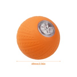 Litinliv Moving Dog Toy Ball indestructible,Interactive Dog Toys with Remote Control,Automatic Moving Dog Ball Toys,Automatic Moving Rolling With LED Light,for Puppy/Small/Medium Dogs