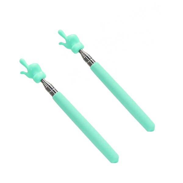 Booge 2 Pcs Telescopic Teachers Pointer, Extendable Hand Pointer Finger