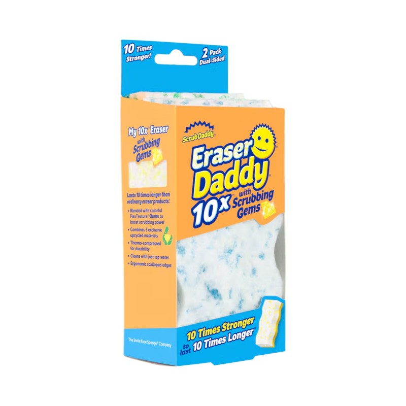 Scrub Daddy Eraser Daddy 10x Polymer foam Scouring pad