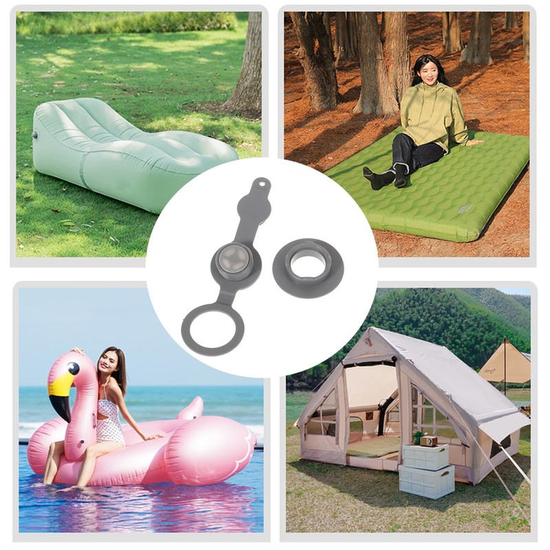 UtySty 3 Set Inflatable Travel Pillow Air Valve Replacement Secure