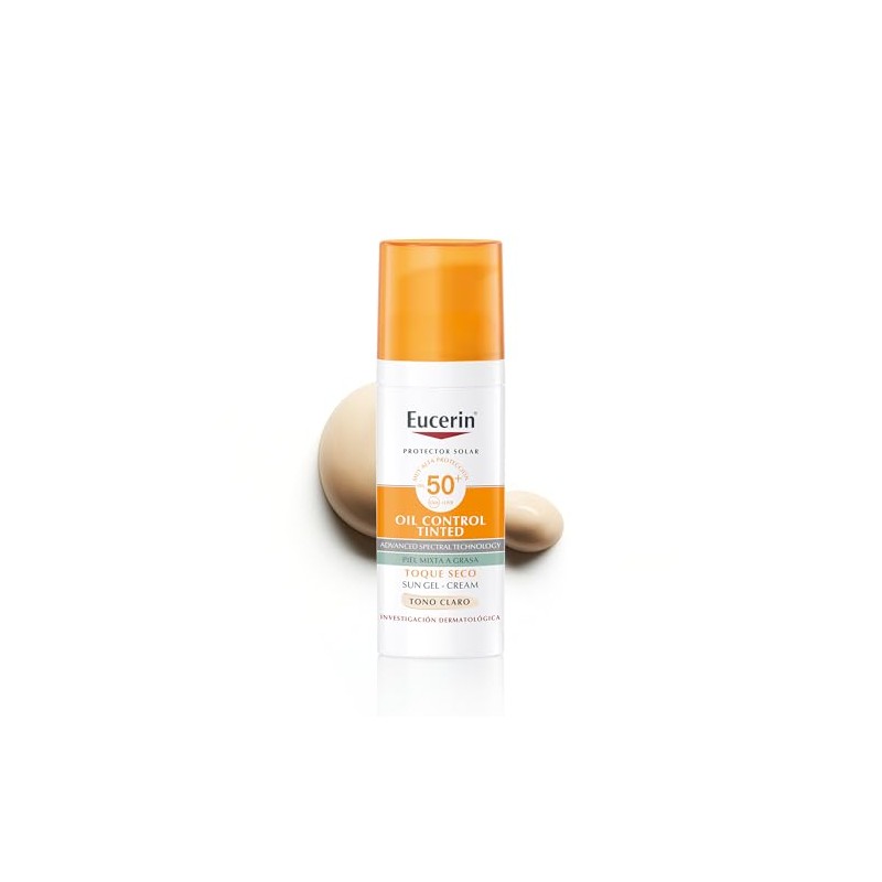 Eucerin Eucerin Sun Oil Control Fps 50+ Tono Claro 50Ml