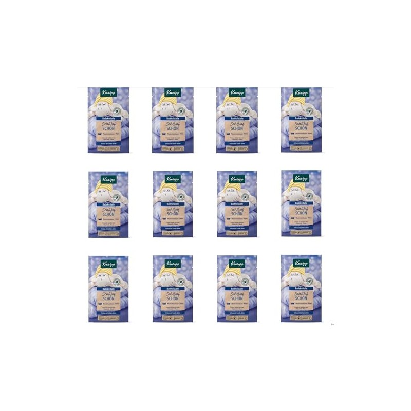 KNEIPP Bath Crystals Sleep Beautiful Moonlight Flower and Mallow 12