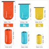 CHUSHEN Waterproof Dry Sacks Pack of 3 Lightweight Dry Bags