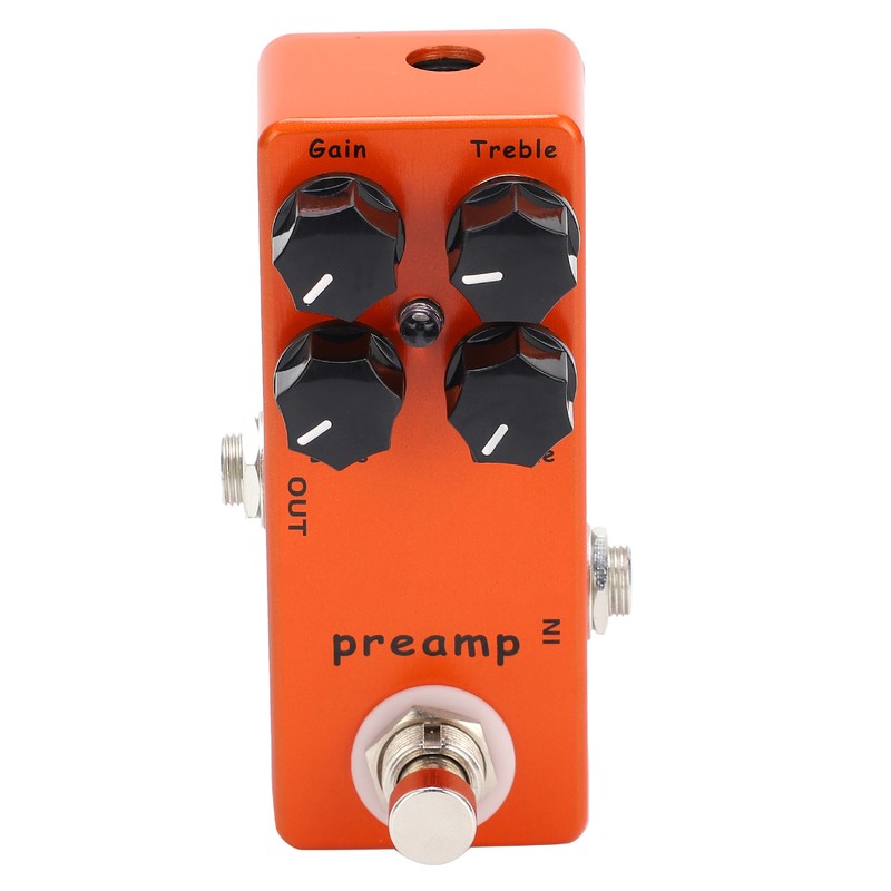 Preamp Guitar Effect Pedal Override B Box True Bypass Instrument