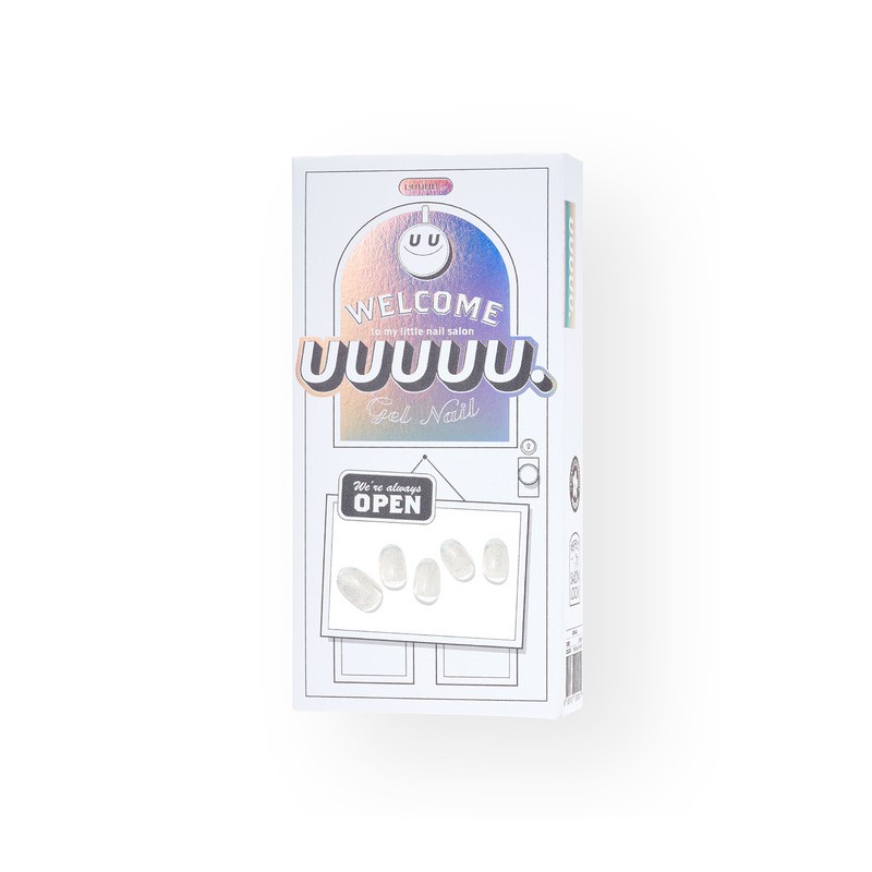 Yuyuyuyuyu UUUUU shine gel nails that stick and bake /