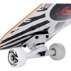 Firefly Unisex SKB 505 Skateboard, White/Black/Red, One Size