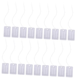 OSALADI 500Pcs Paper Price Tags with String Attached for Jewelry Clothing Display Writable Marking Label Tags Smooth Writing Surface for Shop Counter
