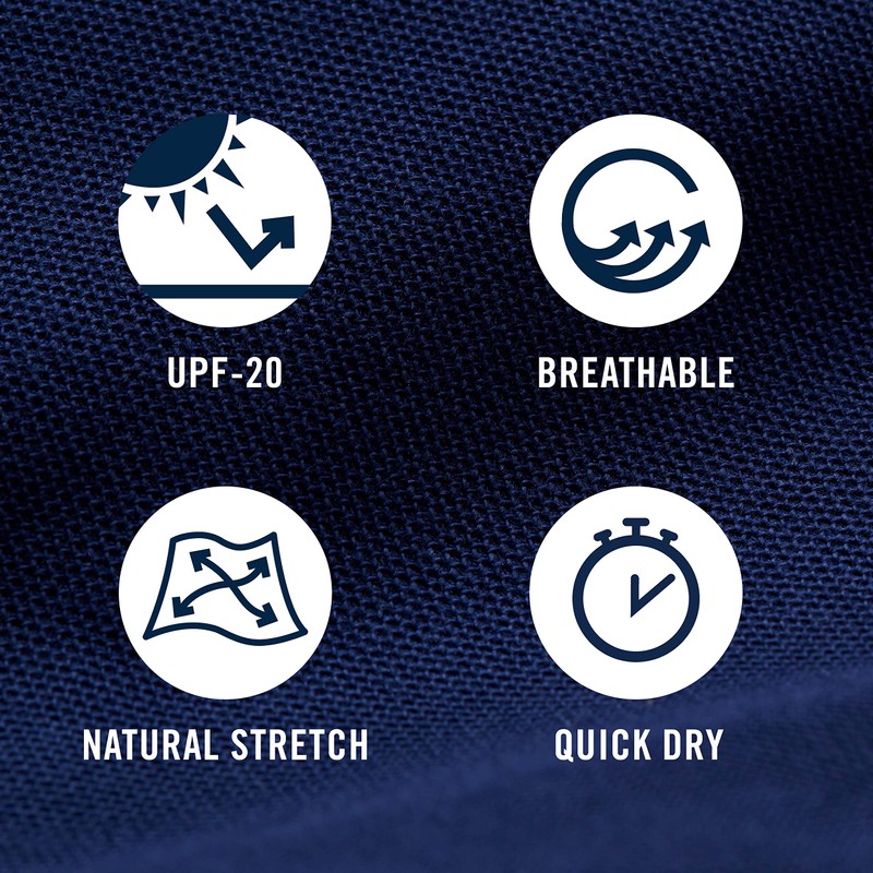 IZOD Men's Classic Performance Golf Grid Polo, FIG, L