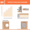 TOUCH Cabinet Hinges (2 Pairs, 4 PCS) Frameless 165 Degree