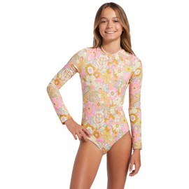 Billabong Girls' Sunbeams Forever Bodysuit, Multi, 6