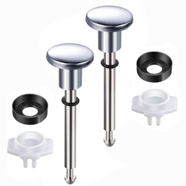 2 Set Tub Spout Diverter Repair Kit, Includes 2 x Diverter Valve Stems, 2 x Cup Seals and 2 x Gates, Bathroom Shower Bathtub Leaky Faucet Repair Replacement Parts