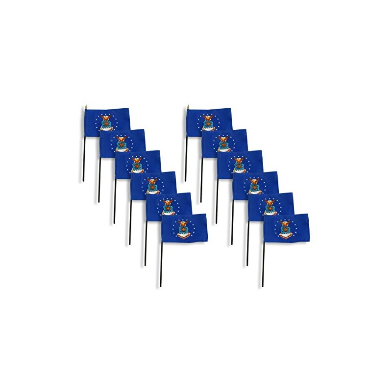 Air Force Flag 4 x 6 inch (12)
