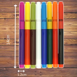 14Pcs Chick-Shaped Foam Sheets with Magic Colour Swap Pens – Easter DIY Craft Kit for Kids, Art Supplies & Fun Gift 3+ Years