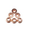 Car Exhaust Manifold Nuts Head Stud Nut M8 Hex Copper