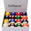 Collapsar Deluxe 2-1/4" Billiard Pool Balls Marble-Swirl Style Billiards Ball